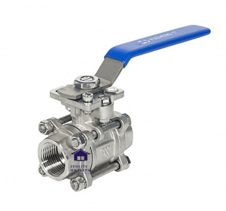 Кран шаровой 3/4" регулирующий AISI304 V-port 30° BSP Ду20 фото 1
