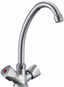 Смеситель для мойки двуручный Eleanti Coral 888 фото 1