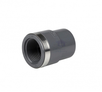 Втулка d12 - 1/4"вн PN16 переходная редукционная, GF PVC-U фото 1