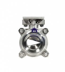 Кран шаровой 2"BSP регулирующий AISI316 V-port 30° Ду50 фото 3