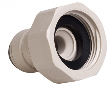 Адаптер 5/16''*1/2''BSP JG прямой, цанга / внутр. резьба Flat End фото 1