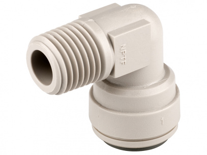  Уголок JG, 3/8"*3/8" NPTF, цанга / нар. резьба фото 1
