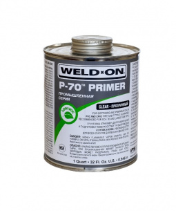 Грунтовка Weld-On P-70 Primer, НПВХ/ХПВХ, 946 мл фото 1